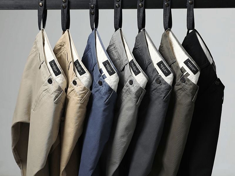 Men's Chinos Manufacturing