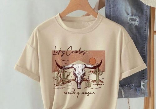 Custom  Western T-Shirt Manufacturing